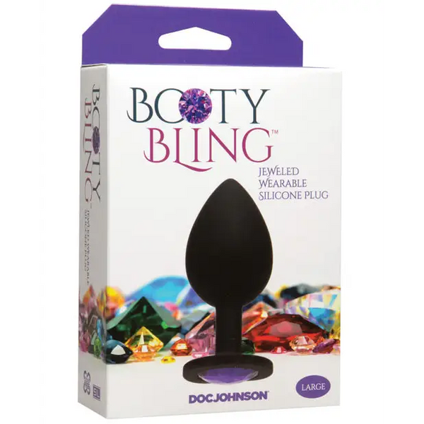 Booty Bling Large - Purple - Anal Products
