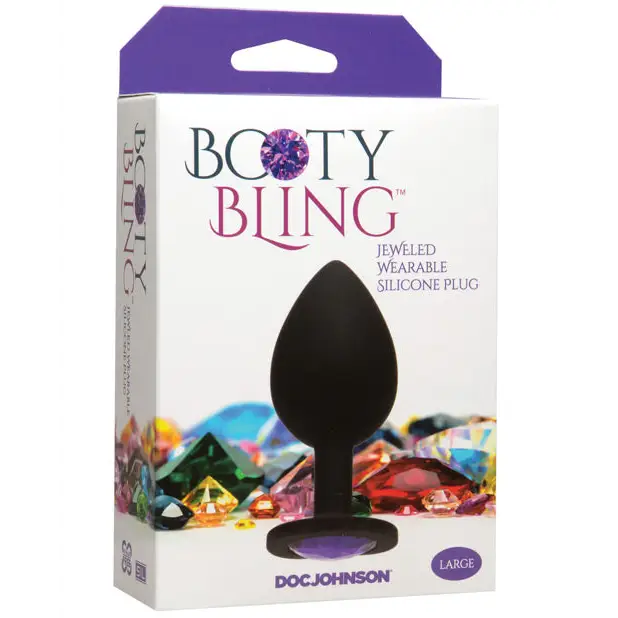 Booty Bling Large - Purple - Anal Products