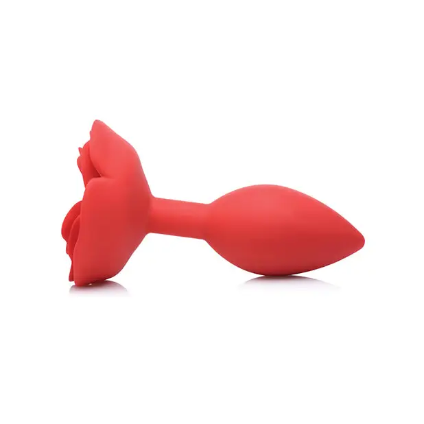 Booty Bloom Silicone Rose Anal Plug - Large - Anal Products