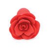 Booty Bloom Silicone Rose Anal Plug - Large - Anal Products