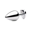 Booty Sparks Gemstones Amethyst Heart Anal Plug - Large - Anal Products
