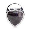 Booty Sparks Gemstones Amethyst Heart Anal Plug - Large - Anal Products