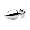 Booty Sparks Gemstones Rose Quartz Heart Anal Plug - Large - Anal Products