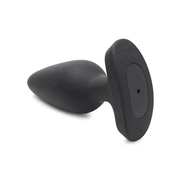 Booty Sparks Laser Heart Anal Plug w/Remote - Large - Anal Products