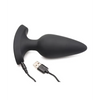 Booty Sparks Laser Heart Anal Plug w/Remote - Large - Anal Products
