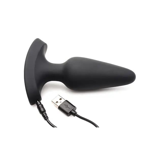 Booty Sparks Laser Heart Anal Plug w/Remote - Medium - Anal Products