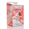 Booty Sparks Red Heart Gem Glass Anal Plug - Small - Anal Products