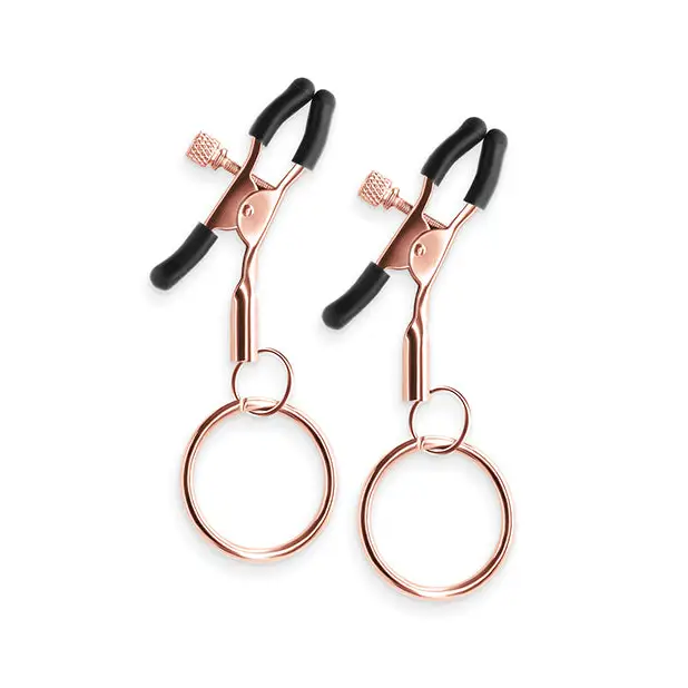 Bound C2 Nipple Clamps - Rose Gold - Bondage Blindfolds & Restraints