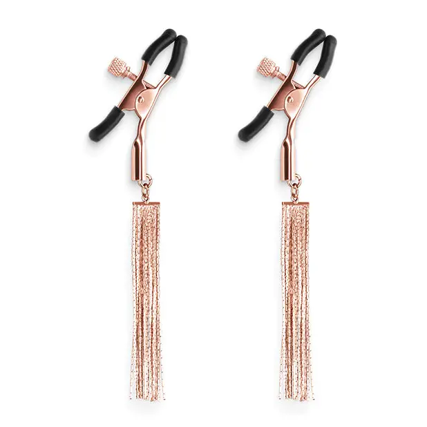 Bound D2 Nipple Clamps - Rose Gold - Bondage Blindfolds & Restraints