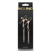 Bound D3 Nipple Clamps - Rose Gold - Bondage Blindfolds & Restraints