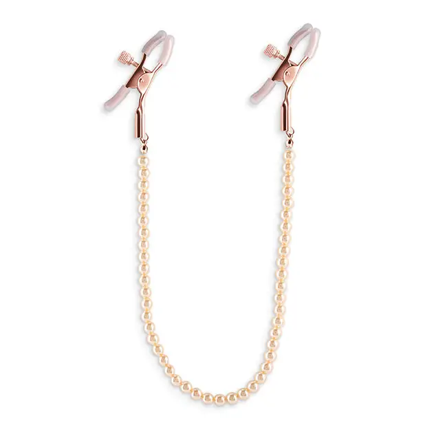 Bound DC1 Nipple Clamps - Rose Gold - Bondage Blindfolds & Restraints