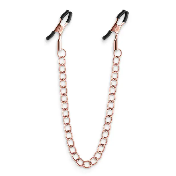 Bound DC2 Nipple Clamps - Rose Gold - Bondage Blindfolds & Restraints