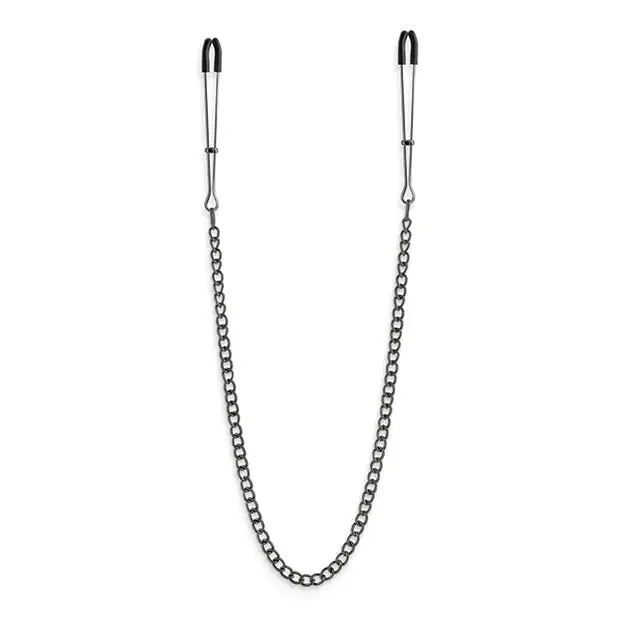 Bound DC3 Nipple Clamps - Gunmetal - Bondage Blindfolds & Restraints