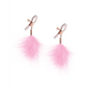 Bound F1 Nipple Clamps - Pink - Bondage Blindfolds & Restraints
