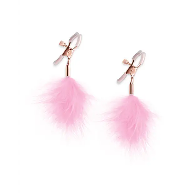 Bound F1 Nipple Clamps - Pink - Bondage Blindfolds & Restraints