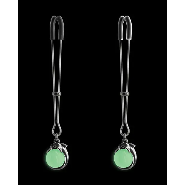 Bound G1 Nipple Clamps - Gunmetal - Bondage Blindfolds & Restraints
