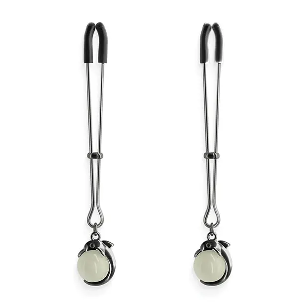 Bound G1 Nipple Clamps - Gunmetal - Bondage Blindfolds & Restraints