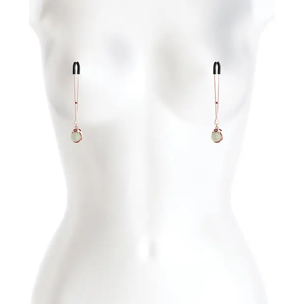 Bound G1 Nipple Clamps - Rose Gold - Bondage Blindfolds & Restraints