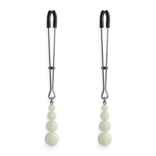 Bound G2 Nipple Clamps - Gunmetal - Bondage Blindfolds & Restraints