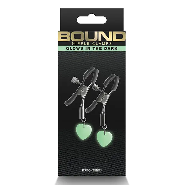 Bound G3 Nipple Clamps - Gunmetal - Bondage Blindfolds & Restraints