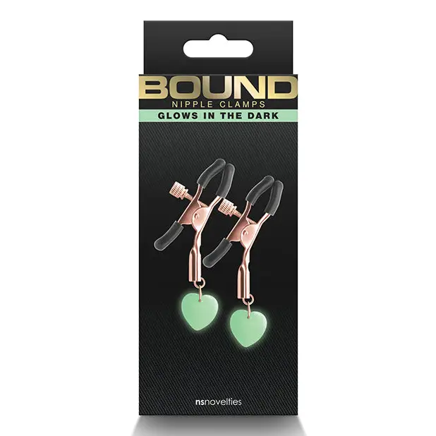 Bound G3 Nipple Clamps - Rose Gold - Bondage Blindfolds & Restraints