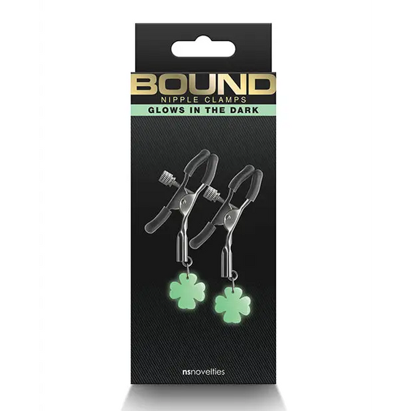 Bound G4 Nipple Clamps - Gunmetal - Bondage Blindfolds & Restraints