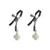 Bound G4 Nipple Clamps - Gunmetal - Bondage Blindfolds & Restraints