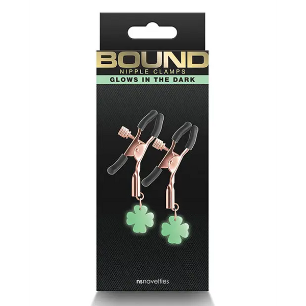Bound G4 Nipple Clamps - Rose Gold - Bondage Blindfolds & Restraints