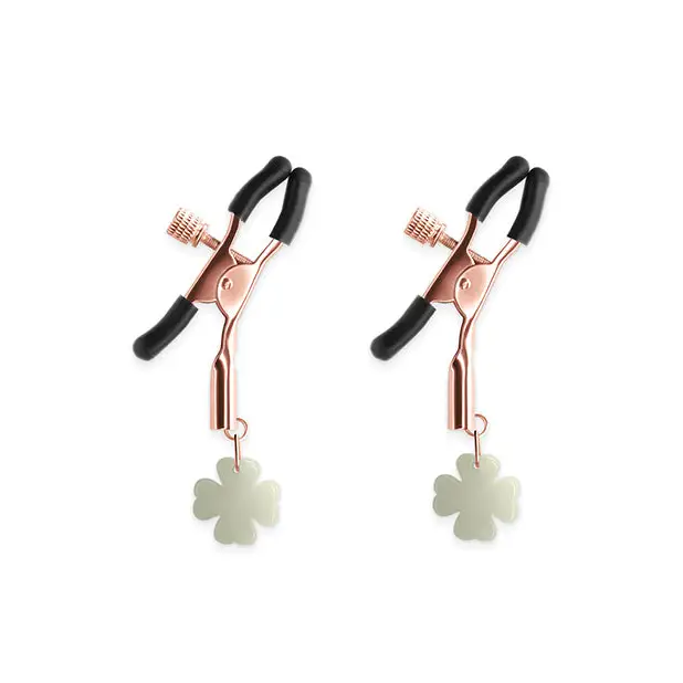 Bound G4 Nipple Clamps - Rose Gold - Bondage Blindfolds & Restraints
