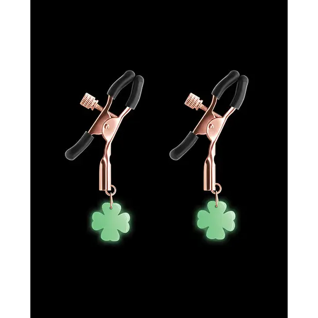 Bound G4 Nipple Clamps - Rose Gold - Bondage Blindfolds & Restraints