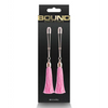 Bound T1 Nipple Clamps - Pink - Bondage Blindfolds & Restraints