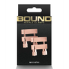 Bound V1 Nipple Clamps - Rose Gold - Bondage Blindfolds & Restraints
