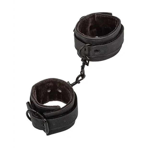 Boundless Ankle Cuffs - Black - Bondage Blindfolds & Restraints