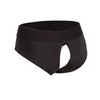 Boundless Backless Brief L/XL - Black - Strap Ons