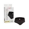 Boundless Backless Brief S/M - Black - Strap Ons