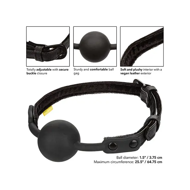 Boundless Ball Gag - Black - Bondage Blindfolds & Restraints