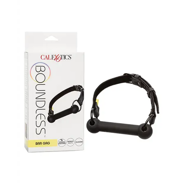 Boundless Bar Gag - Black - Bondage Blindfolds & Restraints