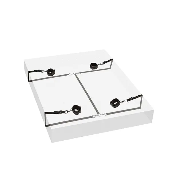 Boundless Bed Restraint - Black - Bondage Blindfolds & Restraints