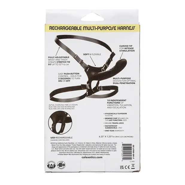 Boundless Rechargeable Multi-Purpose Harness - Strap Ons