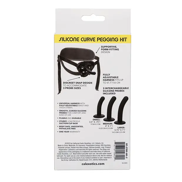 Boundless Silicone Curve Pegging Kit - Anal Products