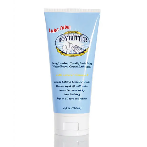 Boy Butter H2O Lube Tube - 6 oz - Gay & Lesbian Products