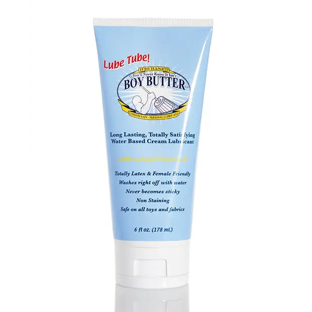 Boy Butter H2O Lube Tube - 6 oz - Gay & Lesbian Products