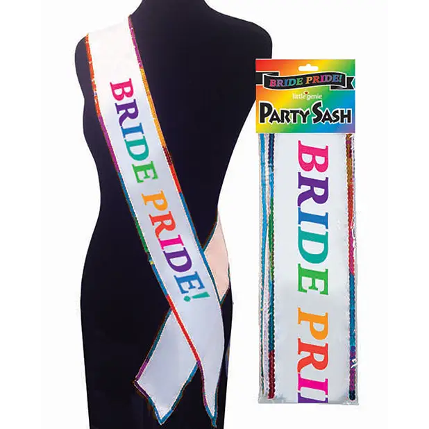 Bride Pride Sash - Gay & Lesbian Products