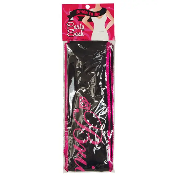 Bride to Be Party Sash - Black - Bachelorette & Party Supplies
