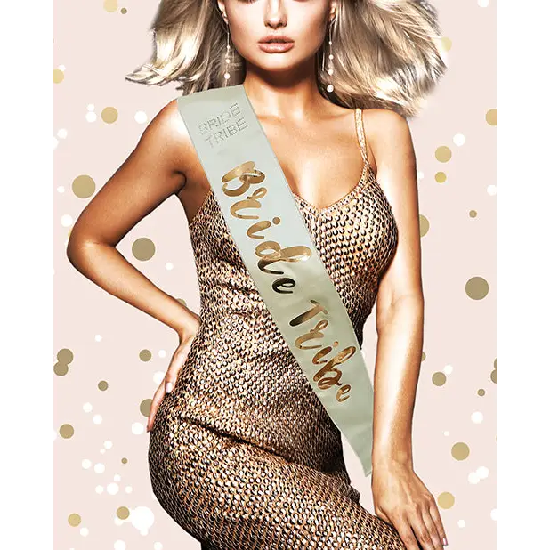 Bride Tribe Sash - Rose Gold - Bachelorette & Party Supplies