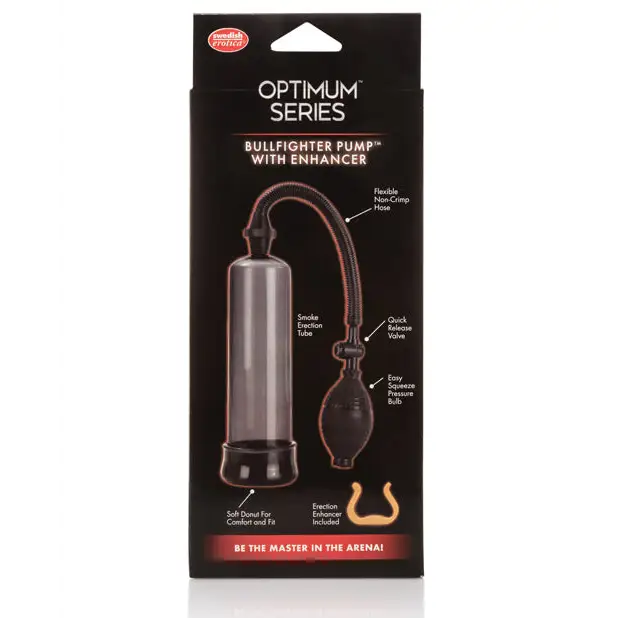 Bullfighter Pump w/Enhancer - Smoke - Penis Enhancement