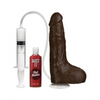 Bust It Squirting Realistic Cock w/1 oz Nut Butter - Black - Dongs & Dildos