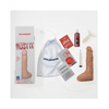 Bust It Squirting Realistic Cock w/1 oz Nut Butter - Flesh - Dongs & Dildos