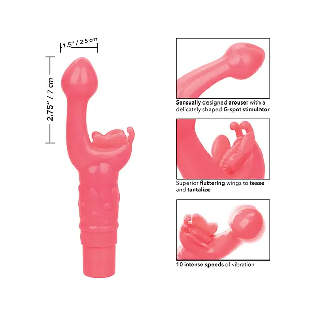Butterfly Kiss - Pink - Stimulators