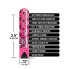 Buzzed 3.5’’ Rechargeable Bullet - Blazing Beauty Pink - Stimulators